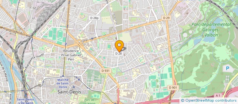localisation de l'entreprise MONSIEUR MOHAMED LABIODH à SAINT-DENIS