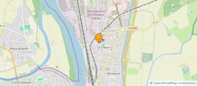 localisation de l'entreprise MONSIEUR MOHAMED LABLACK  ARLES