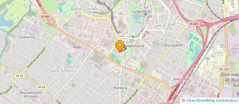 localisation de l'entreprise MONSIEUR MOHAMED LABOUARDY BENAICHA à TOULOUSE