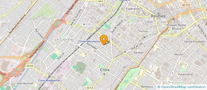 localisation de l'entreprise MONSIEUR MOHAMED LACHIHEB à CROIX