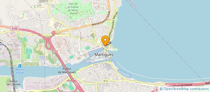 localisation de l'entreprise MONSIEUR MOHAMED LAGTEM à MARTIGUES
