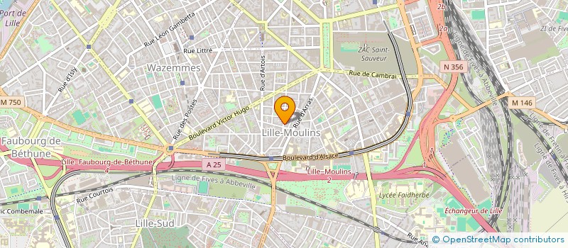 localisation de l'entreprise MONSIEUR MOHAMED LAGZOULI à LILLE