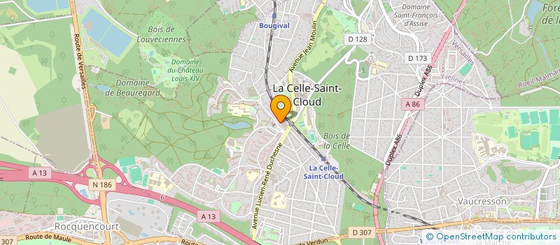 localisation de l'entreprise MONSIEUR MOHAMED LAH  LA CELLE-SAINT-CLOUD