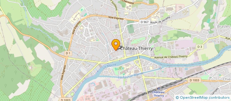 localisation de l'entreprise MONSIEUR MOHAMED LAHIOUL à CHATEAU-THIERRY