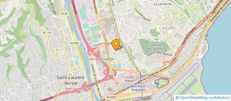 localisation de l'entreprise MONSIEUR MOHAMED LAHMAR à NICE