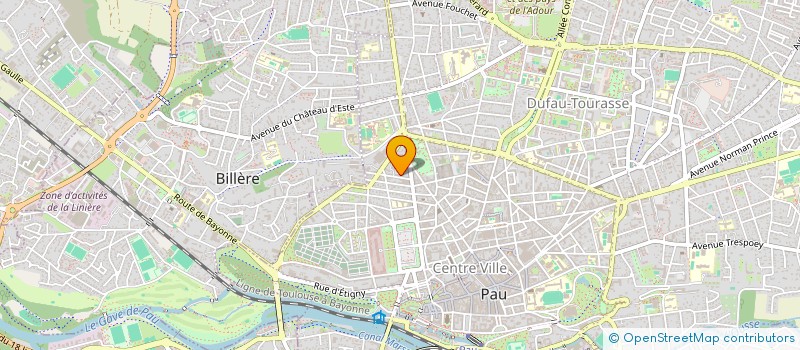 localisation de l'entreprise MONSIEUR MOHAMED LAHMAR à PAU
