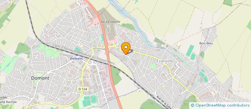 localisation de l'entreprise MONSIEUR MOHAMED LAHMER  EZANVILLE