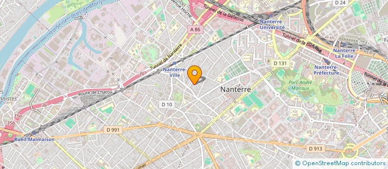 localisation de l'entreprise MONSIEUR MOHAMED LAHRECH  NANTERRE