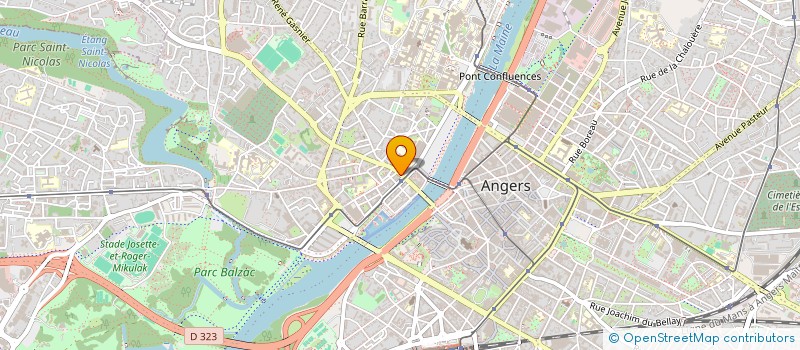 localisation de l'entreprise MONSIEUR MOHAMED LAHZEM à ANGERS