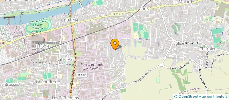 localisation de l'entreprise MONSIEUR MOHAMED LAIB  DECINES-CHARPIEU