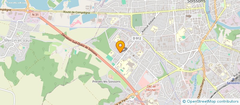 localisation de l'entreprise MONSIEUR MOHAMED LAID à SOISSONS