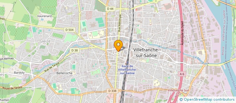 localisation de l'entreprise MONSIEUR MOHAMED LAIDI  VILLEFRANCHE-SUR-SAONE