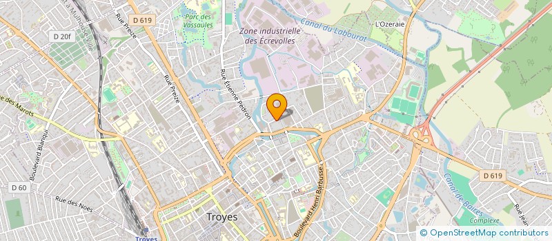 localisation de l'entreprise MONSIEUR MOHAMED LAKEF à TROYES