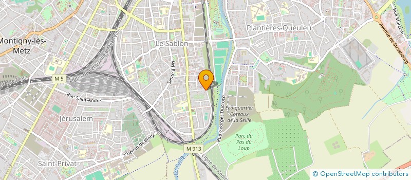 localisation de l'entreprise MONSIEUR MOHAMED LAKERMI  METZ