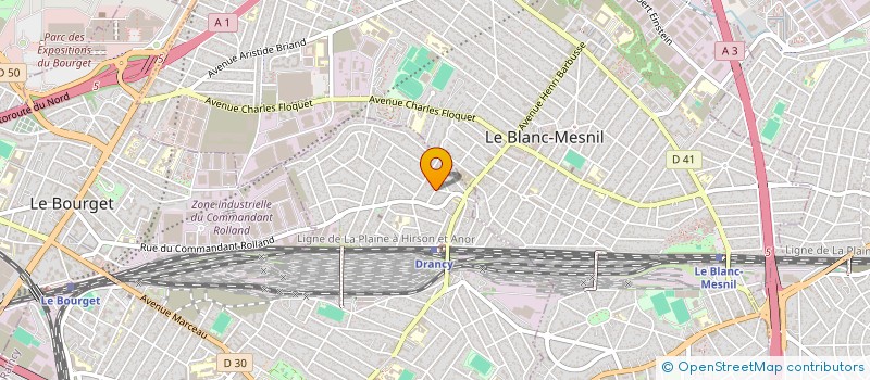 localisation de l'entreprise MONSIEUR MOHAMED LAKHDHAR à DRANCY