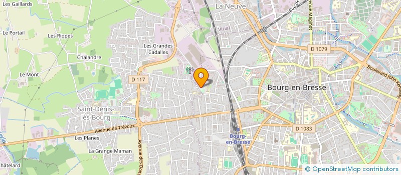 localisation de l'entreprise MONSIEUR MOHAMED LAKKIMI à BOURG-EN-BRESSE