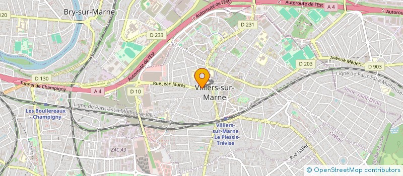 localisation de l'entreprise MONSIEUR MOHAMED LAKROUZ à VILLIERS-SUR-MARNE