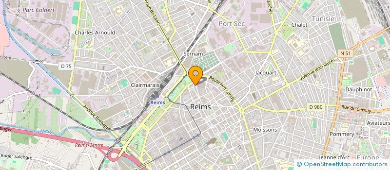 localisation de l'entreprise MONSIEUR MOHAMED LAKTI  REIMS