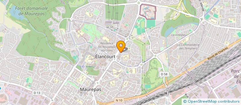 localisation de l'entreprise MONSIEUR MOHAMED LALAOUNA  ELANCOURT