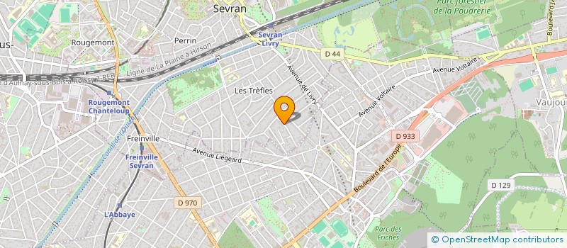 localisation de l'entreprise MONSIEUR MOHAMED LALOUCH à SEVRAN