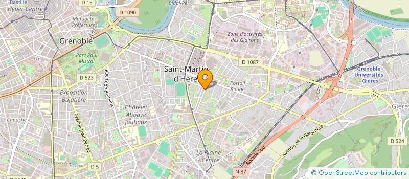 localisation de l'entreprise MONSIEUR MOHAMED LAMAIRIA  SAINT-MARTIN-D'HERES