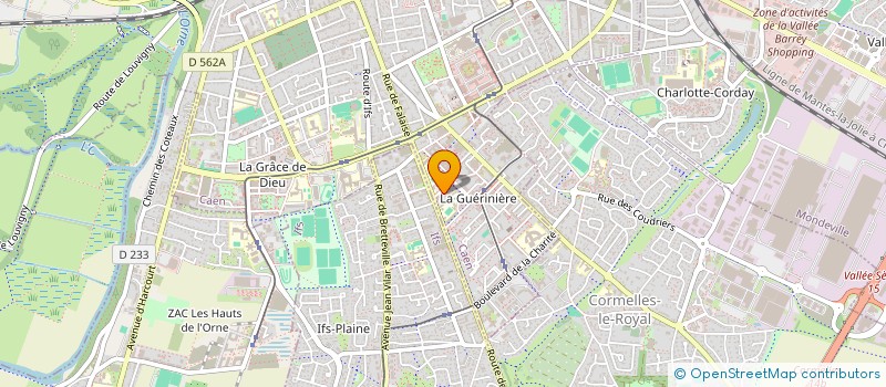 localisation de l'entreprise MONSIEUR MOHAMED LAMIN SARACOULI à CAEN