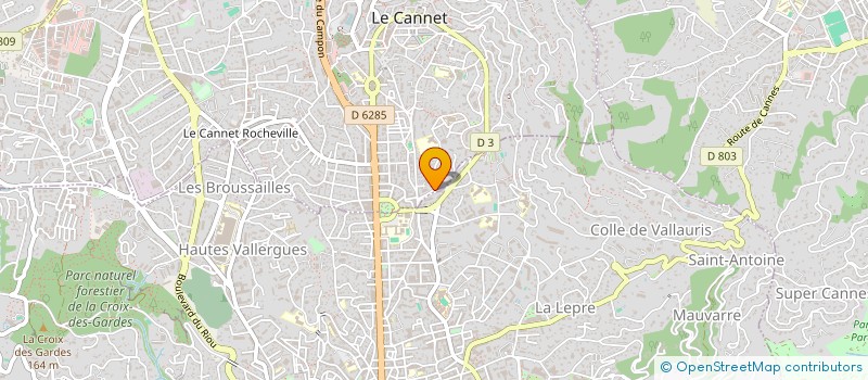 localisation de l'entreprise MONSIEUR MOHAMED LAMINE à LE CANNET