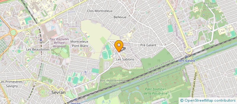 localisation de l'entreprise MONSIEUR MOHAMED LAMINE à SEVRAN
