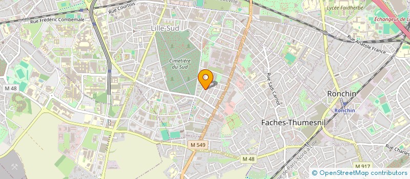 localisation de l'entreprise MONSIEUR MOHAMED LAMINE BANGOURA à LILLE