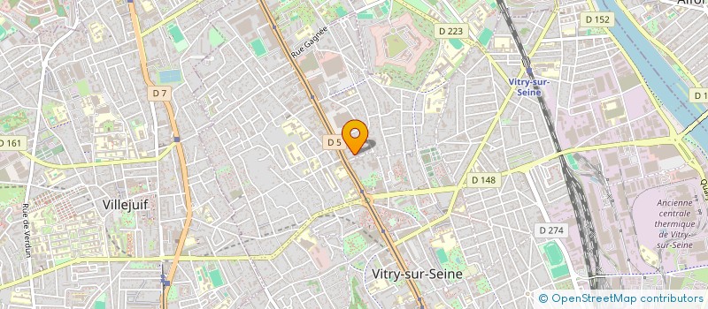 localisation de l'entreprise MONSIEUR MOHAMED LAMINE BENALLAOUA  VITRY-SUR-SEINE