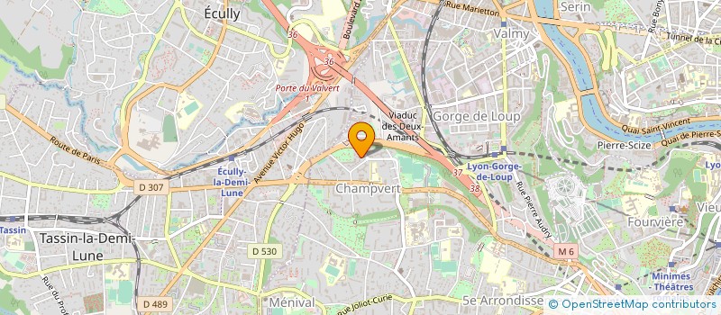 localisation de l'entreprise MONSIEUR MOHAMED LAMINE BOUREZG à LYON