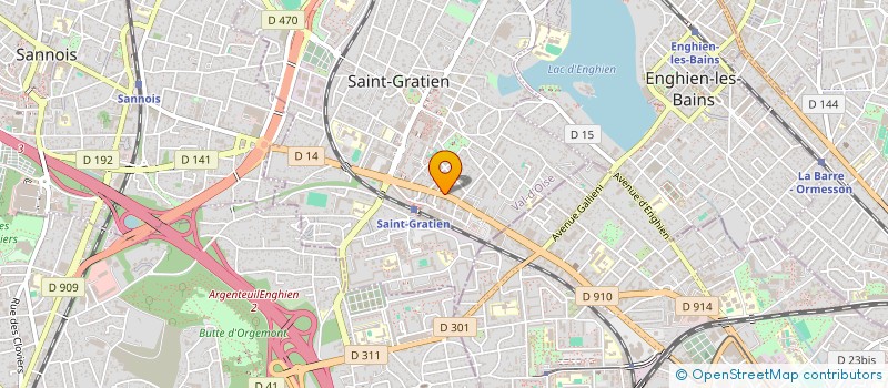 localisation de l'entreprise MONSIEUR MOHAMED LAMINE CAMARA  SAINT-GRATIEN