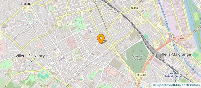 localisation de l'entreprise MONSIEUR MOHAMED LAMINE DIARE à NANCY