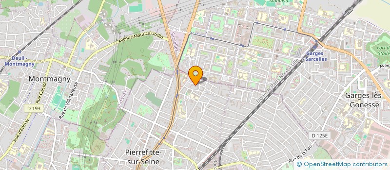 localisation de l'entreprise MONSIEUR MOHAMED LAMINE FOFANA à PIERREFITTE-SUR-SEINE