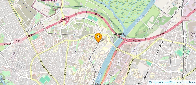 localisation de l'entreprise MONSIEUR MOHAMED LAMINE FOFANA à ANGERS