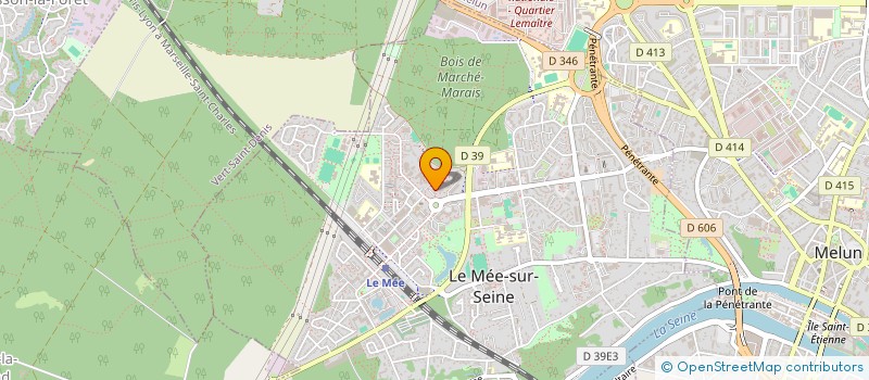 localisation de l'entreprise MONSIEUR MOHAMED-LAMINE GUENDOUZ à LE MEE-SUR-SEINE