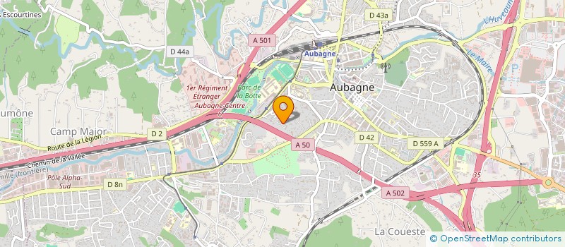 localisation de l'entreprise MONSIEUR MOHAMED LAMINE KABA KABA à AUBAGNE
