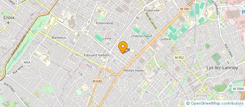 localisation de l'entreprise MONSIEUR MOHAMED-LAMINE KHABOU  ROUBAIX