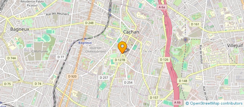 localisation de l'entreprise MONSIEUR MOHAMED LAMINE LOUNAOUCI à CACHAN