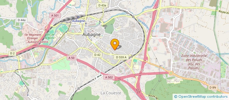 localisation de l'entreprise MONSIEUR MOHAMED LAMINE RESSOUS à AUBAGNE