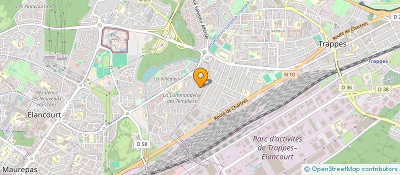 localisation de l'entreprise MONSIEUR MOHAMED LAMINE SADIKI  ELANCOURT