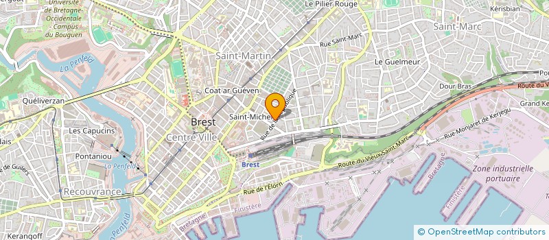 localisation de l'entreprise MONSIEUR MOHAMED LAMINE TOUAREG à BREST
