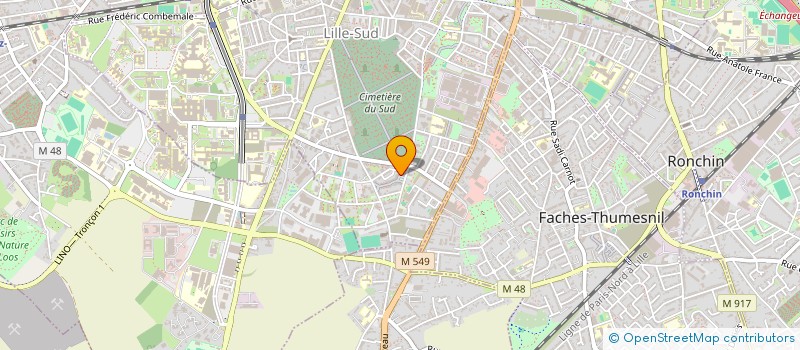 localisation de l'entreprise MONSIEUR MOHAMED LAMINE TOURE à LILLE