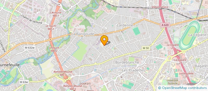 localisation de l'entreprise MONSIEUR MOHAMED LAMJED YAHIAOUI à TOULOUSE