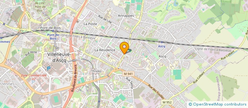 localisation de l'entreprise MONSIEUR MOHAMED LAMKADEM à VILLENEUVE-D'ASCQ