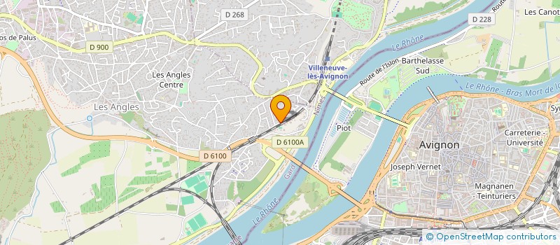 localisation de l'entreprise MONSIEUR MOHAMED LAMLOUMI  LES ANGLES