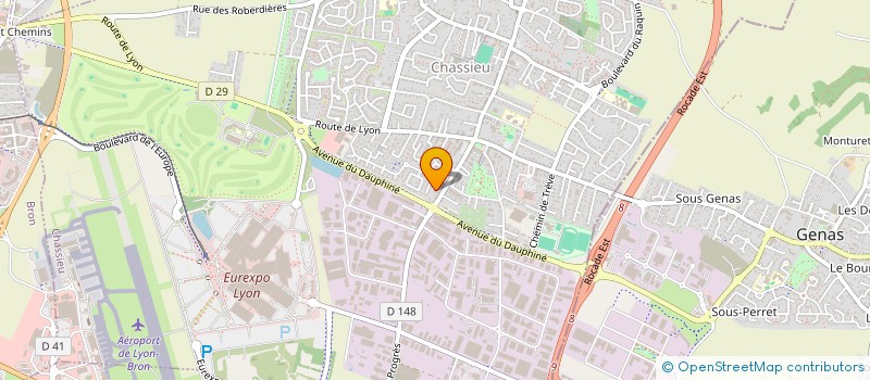 localisation de l'entreprise MONSIEUR MOHAMED LAMRI  CHASSIEU