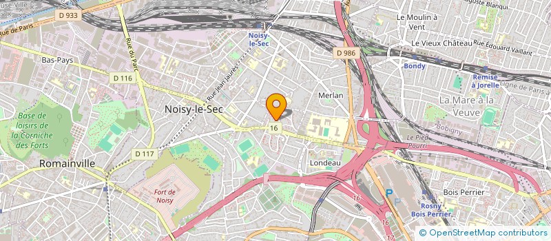 localisation de l'entreprise MONSIEUR MOHAMED LANNABI à NOISY-LE-SEC