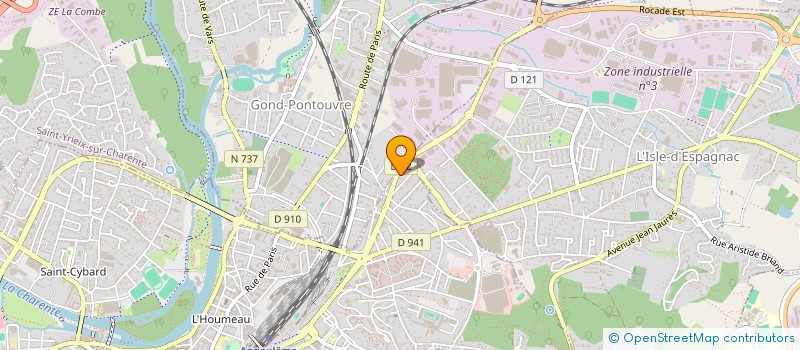 localisation de l'entreprise MONSIEUR MOHAMED LANSARY à ANGOULEME