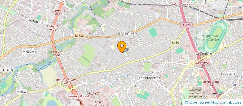 localisation de l'entreprise MONSIEUR MOHAMED LAOUEDJ à TOULOUSE